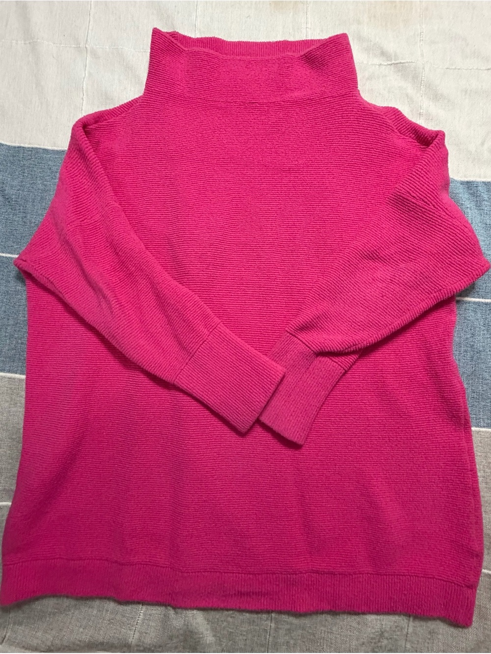 Free People Ottoman Slouchy Tunic- Raspberry Rose - Picture 4 of 11